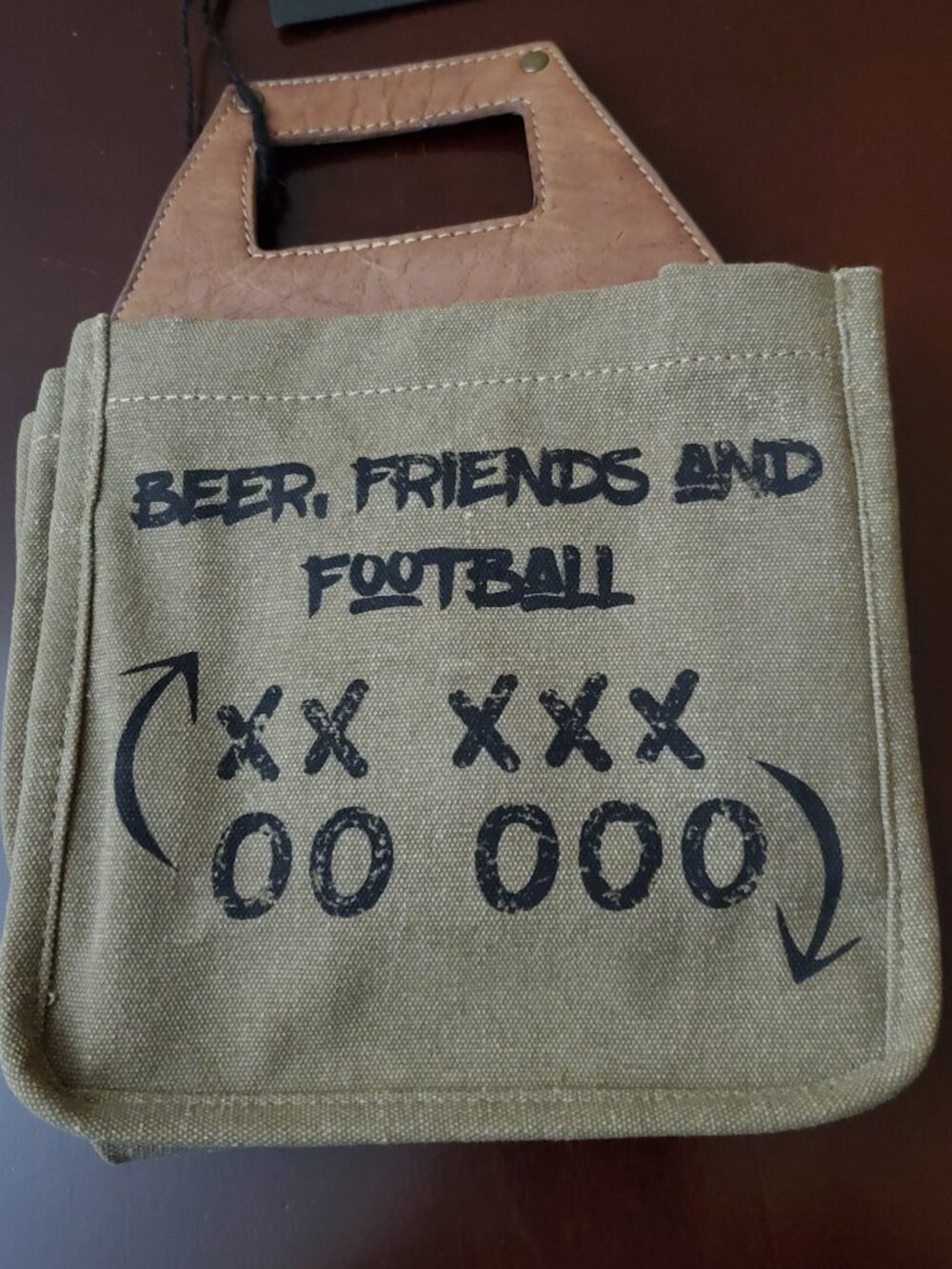 Canvas and Leather Tote